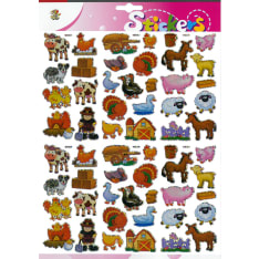 Giant sticker Farm animals