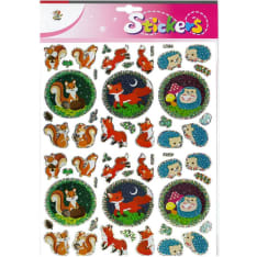 Giant sticker Forest animals