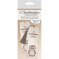 J.K. Primeco Pöllö Timanttimaalauskirjanmerkki