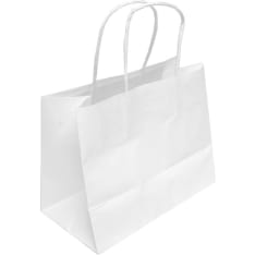 Gift bag small white