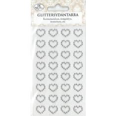 Rhinestone sticker Heart clear