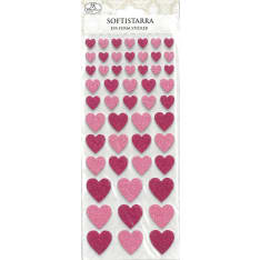 J.K.Primeco Sydän glitter softistarra