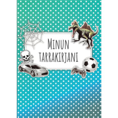 J.K. Primeco A5 Sininen tarrakirja