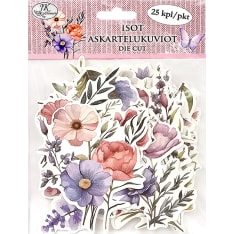 J.K. Primeco Rosa iso askartelukuvio