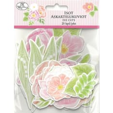 Die cut big Flower meadow 25pcs