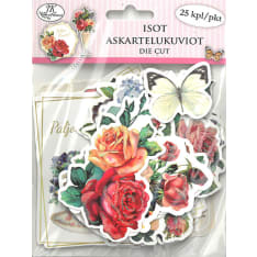 Die cut big Vintage 25pcs