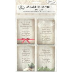 J.K. Primeco Joulutoivotukset natur askartelukuvio