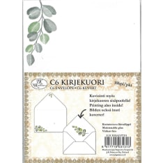 Envelope C6 Eucalyptus 10pcs