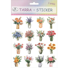 J.K. Primeco Flowers in pots Sticker