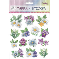 J.K. Primeco Kesäkukat tarra-arkki