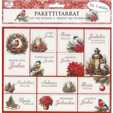 J.K. Primeco Joululinnut pakettitarra