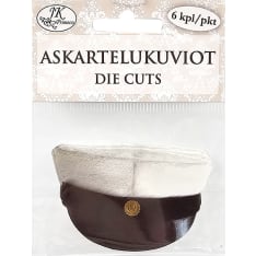 J.K. Primeco 6kpl Ylioppilaslakki Askartelukuviot