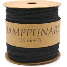 Hemp rope 30m black