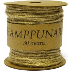 Hemp rope 30m brown