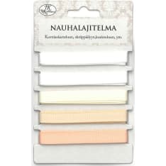 Ribbon assortment white