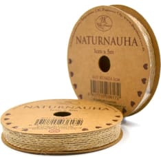 Natur ribbon 1cmx5m brown