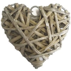Decorative Heart natur
