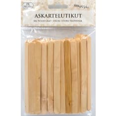 Wood craft sticks small 100pcs