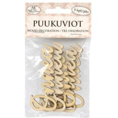 J.K. Primeco Onnea 5kpl puukuvio
