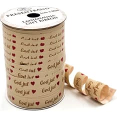 J.K. Primeco God jul natur 1cm x 50m lahjanauha