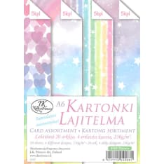 J.K. Primeco 20ark A6 Hattara kartonkilajitelma