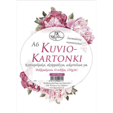 J.K. Primeco 10kpl A6 Pioni Kuviokartonki