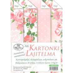 J.K. Primeco Rosa A6 kartonkilajitelma