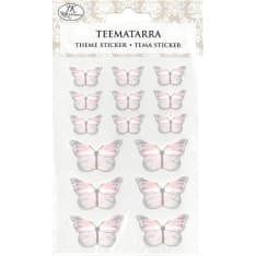 Theme sticker Butterfly pastel 10pcs