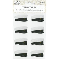 Theme sticker graduation 8pcs