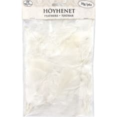 J.K. Primeco valkoinen Höyhenet