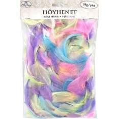 JK Primeco pastel assortment craft feathers