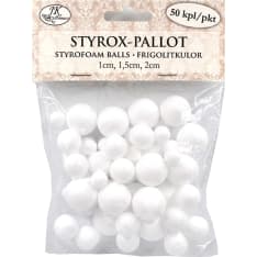J.K. Primeco 50 kpl styrox-pallolajitelma