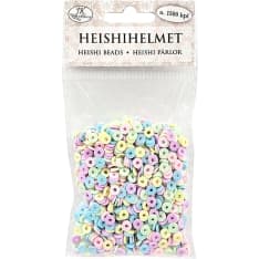 J.K. Primeco 1500pcs pastel Heishi beads