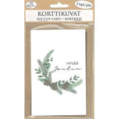 J.K. Primeco Lumo Kuura havukranssi 5 kpl korttikuva