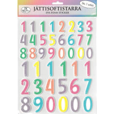 J.K. Primeco Numerot pastelli Jättisoftistarra-arkki