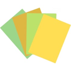 JK Primeco A6 spring color assortment cardboard