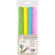J.K. Primeco 4 rolls Trend assortment Crepe paper