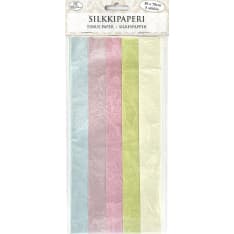 J.K. Primeco 5 sheets pearlescent pastel assortment Tissue paper