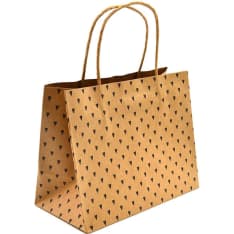 J.K. Primeco Sydämet musta pieni lahjakassi