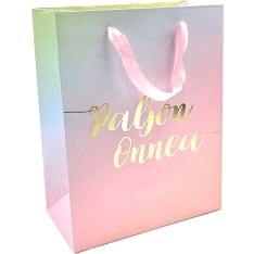 J.K. Primeco M Paljon onnea pastelli Lahjakassi