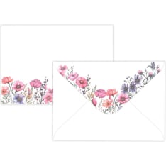 J.K. Primeco 10pcs C6 Flower meadow Envelope