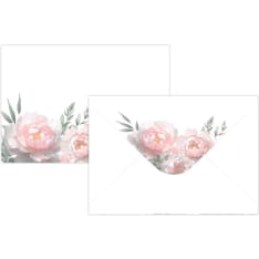 J.K. Primeco 10kpl C6 Pioni vaaleanpunainen kirjekuori