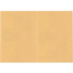 J.K. Primeco 10pcs Kaisla brown Folded card