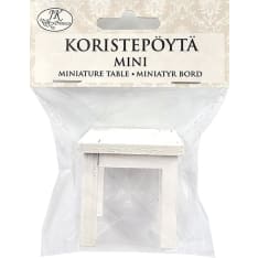 J.K. Primeco mini valkoinen koristepöytä