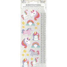 J.K. Primeco yksisarvinen koristelutarra