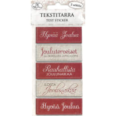 J.K. Primeco Text sticker Jouluteksti nostalgia 2 sheets
