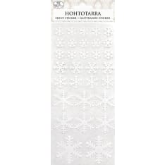 J.K.Primeco Valkoinen lumihiutale hohtotarra