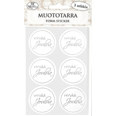 J.K. Primeco Iloista joulua hopeafolio muototarra