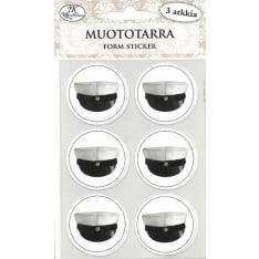 J.K. Primeco 3 sheets Graduation Form sticker