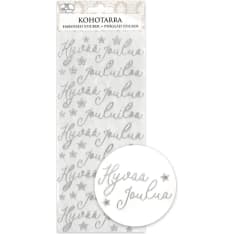 J.K. Primeco Joulutekstit harmaa kohotarra